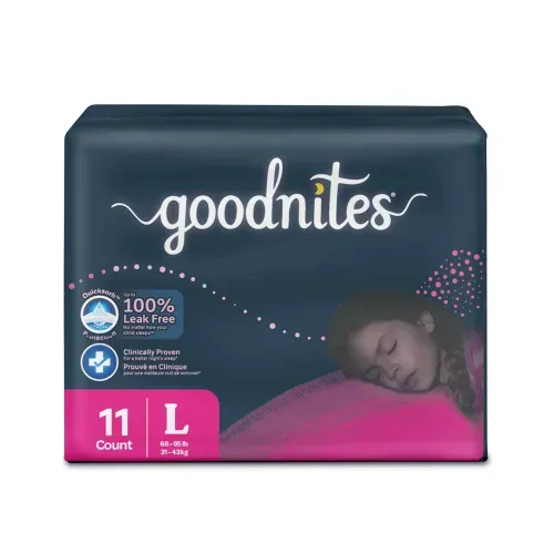 Ropa Interior Desechable Goodnites Niña Talla L - 11 Unidades