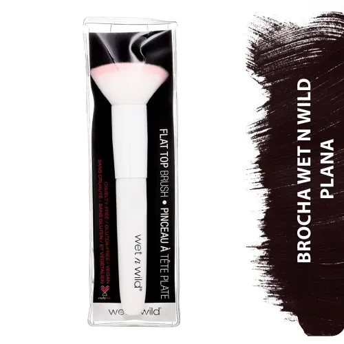 Accesorios Faciales Wet And Wild Brocha Wet n Wild Plana 3 Unidad