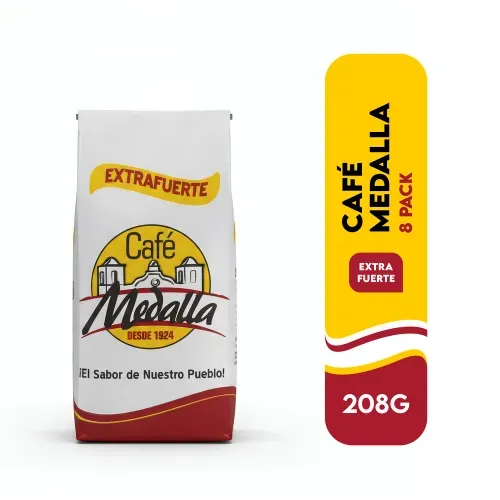 Cafe Medalla Molido Tradicional  208 g