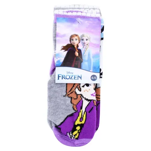 Calcetin Disney Frozen Bebe 4 6 3pk
