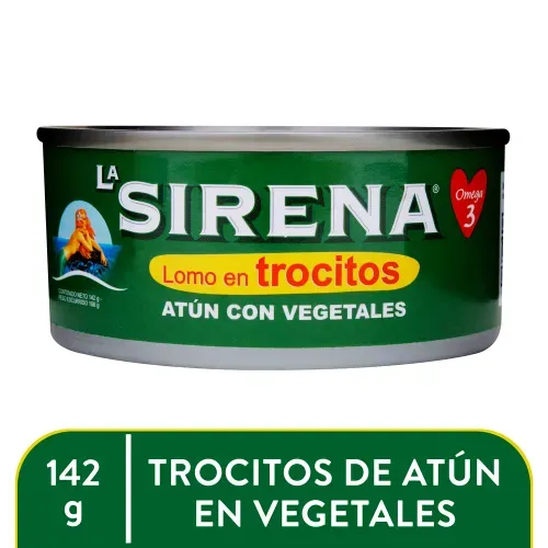 Atun Trocitos Lasirena Con Vegetale142gr
