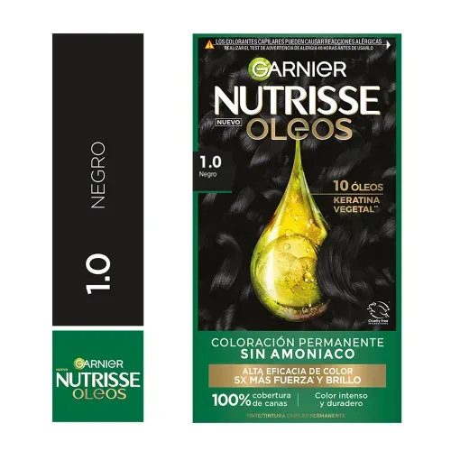 Tinte Oleo Nutrisse Negro 1.0