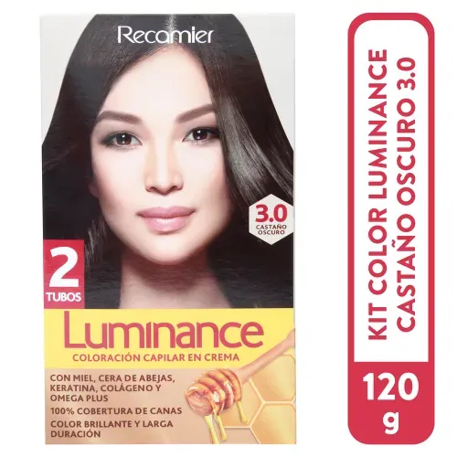 Kit Luminance Castaño Oscuro 3.0 - 120 g