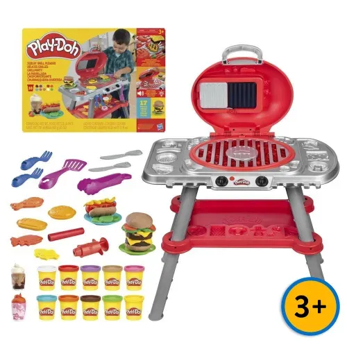 Set de plastilina Play Doh juego de parrilla