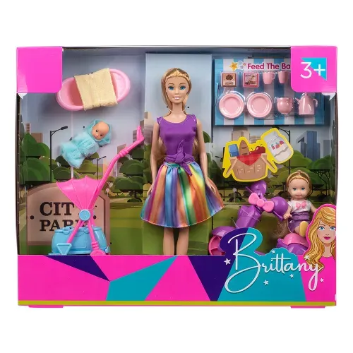 Muñeca Brittany picnic con accesorios