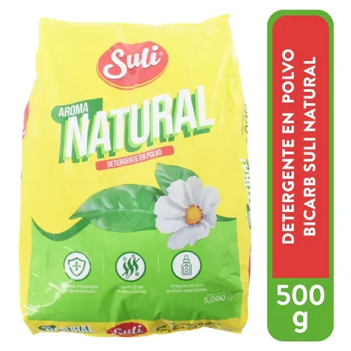 Detergente Suli En Polvo Aroma Natural - 5000 g