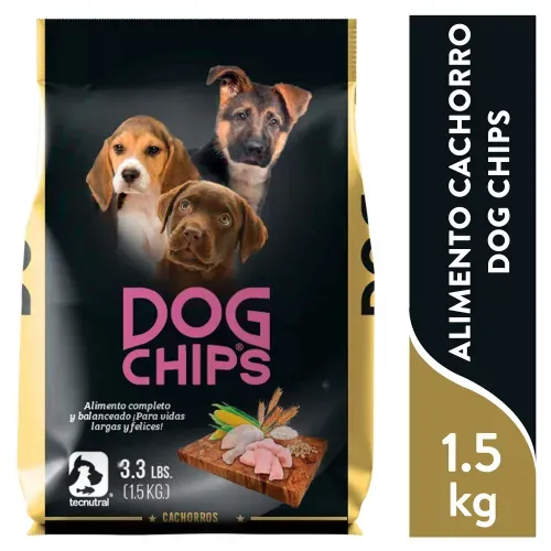 Alimento Dog Chips Cahorro 1.5 Kg