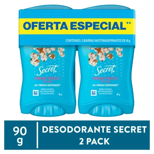 Deo 2pack Secret Cotton Antitrans 90 g