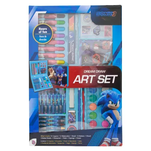 Bt Set De Arte Grande Sonic