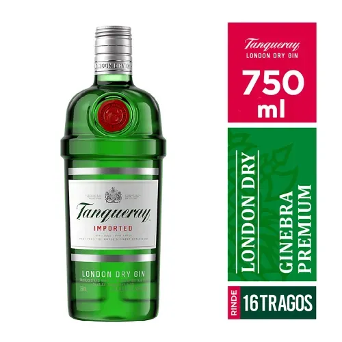 Ginebra Tanqueray London Dry Gin - 750 ml