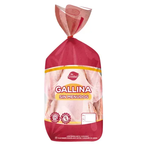 Gallina Don Cristóbal Sin Menudos Congelado Empacado - Precio indicado por libra