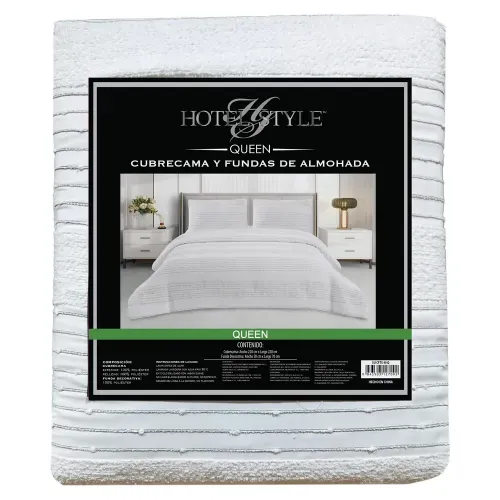 Colchas y Edredones Hotel Style Set De Cubrecama Textu Hotel Style Que