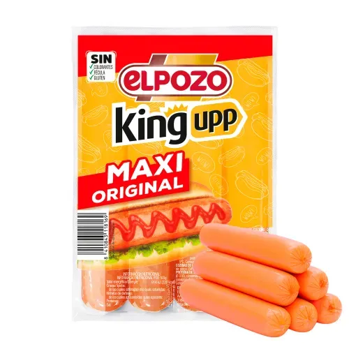 Salchicha El Pozo Maxi King Upp - 330 g