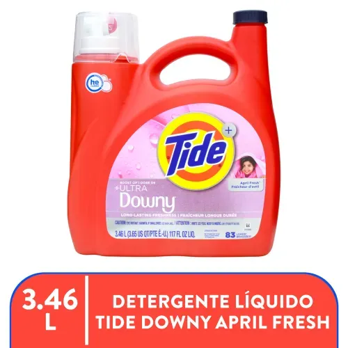 Detergente Liquido Tide Downy April Fresh - 3.46 L