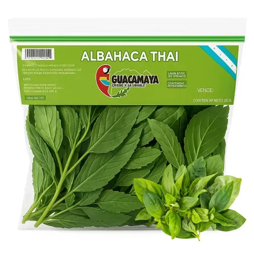 Albahaca Thai Guacamaya Bolsa 20 Gr