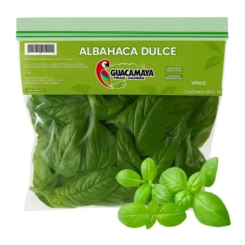 Albahaca Dulce Guacamaya Bolsa 30 Gr