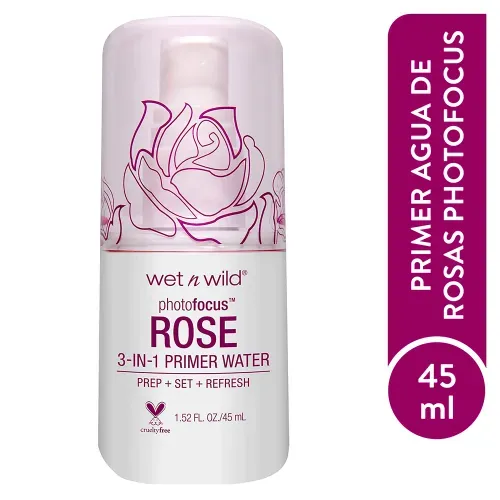 Primer Spray Agua Wet N Wild Rosas 45 Ml