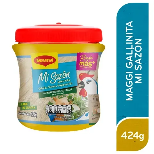 Consomé Maggi Mi Sazón Frasco - 424 g