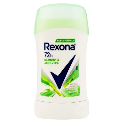 Desodorante Rexona Caballero Bamboo y Aloe Vera en Barra - 45 g