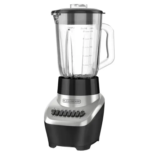 Licuadora Black & Decker FusionBlade  12 Velocidades Negro y Plata