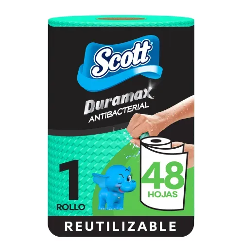 Toalla de Papel Reutilizable Scott Duramax 48 hojas - 1 Rollo
