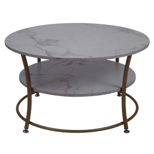 Ms Set 2Mesa Auxi Mar Dorado 80 80 45Cm