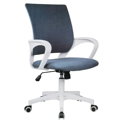 Silla Ejecutiva Mainstays Blanca y Azul