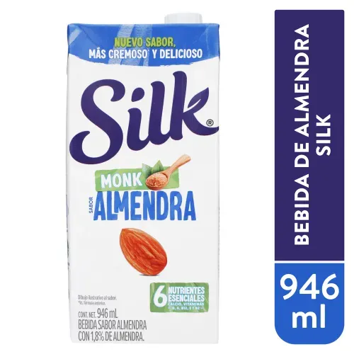 Bebida Silk Almendra Con Monkfruit 946Ml