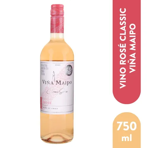Vino tinto Viña Maipo varietal rosé de Chile - 750 ml