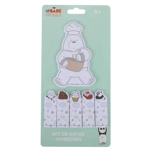 Bare Bears Combo De Notas Adhesivas