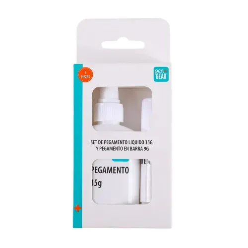 Goma Líquida y en barra Pen Gear, set -2 pzas