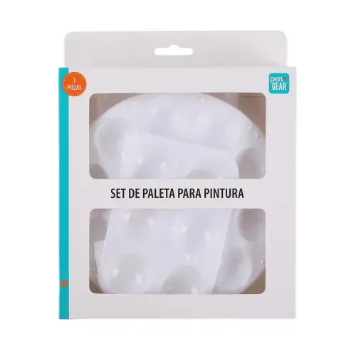 Set paleta para pintura, Pen+Gear, 3 piezas. Modelo: DY04269
