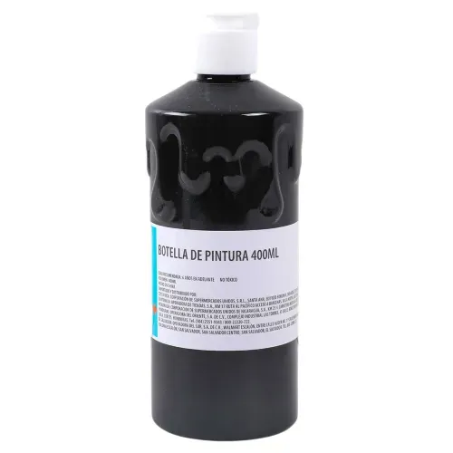 Botella de pintura Pen Gear, color negro -400ml
