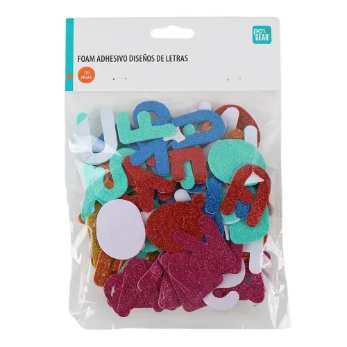 Foam adhesivo, Pen+Gear, Diseño de letras. Modelo: DY06274