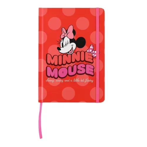 Libreta Minnie Mouse pasta dura -120 hojas
