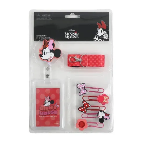 Kit Oficina Minnie Mouse pequeño