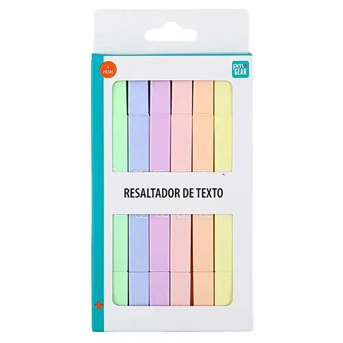 Resaltadores Pen Gear color pastel -16 cm
