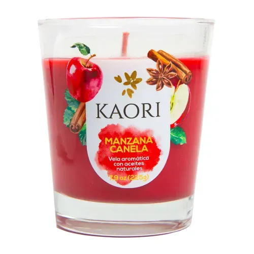 Vela Kaori Manzana Canela - 190 g