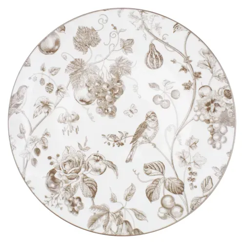 Ms Plato Plano Porcelana 10 5 Color Beig