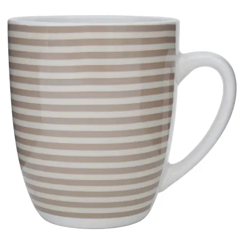 Ms Taza De Porcelana 12onz Color Beige