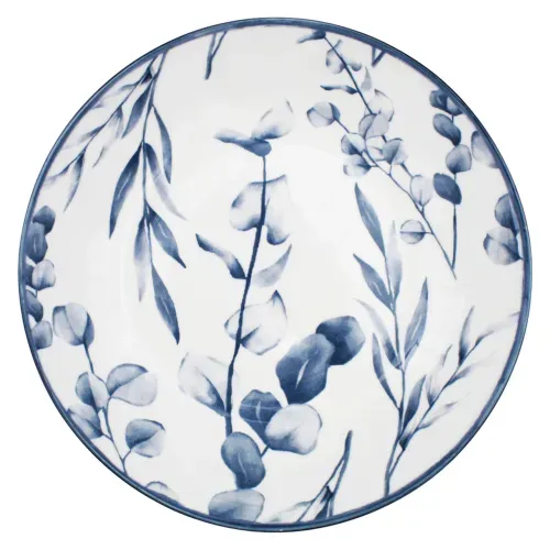 Ms Plato Sopero Porcelana 8 Floral Azul