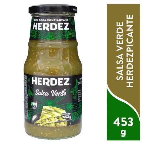 Salsa Verde Picante Herdez Botella - 453 g