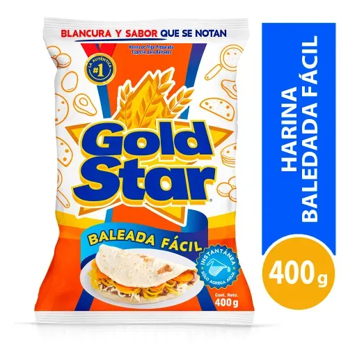 Harina De Trigo Gold Star Baleada Fácil 400 g
