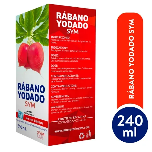 Rabano Yodado Sym 240ml