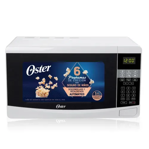 Horno Microondas Oster Digital de 0.7 Pies Cúbicos