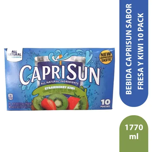 Caprisun Strawberry Kiwi 60 oz 10 Und