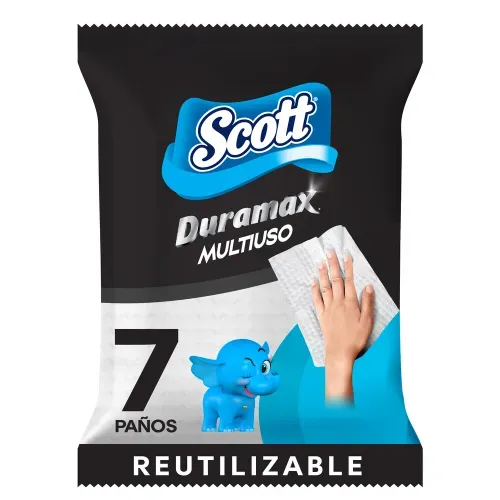 Toalla De Papel Scott Duramax Reutilizable - 7 Paños