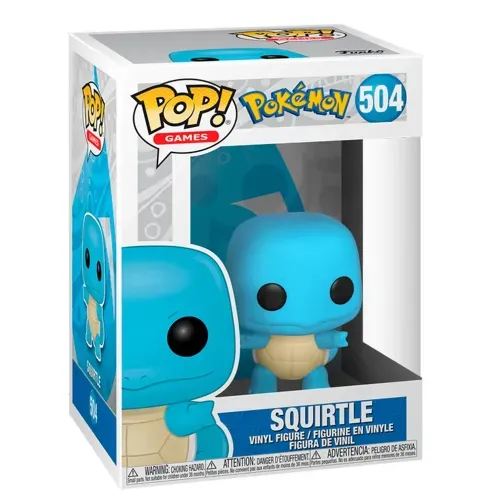 Pop Games Pokemon Squirtle Fig Vinil
