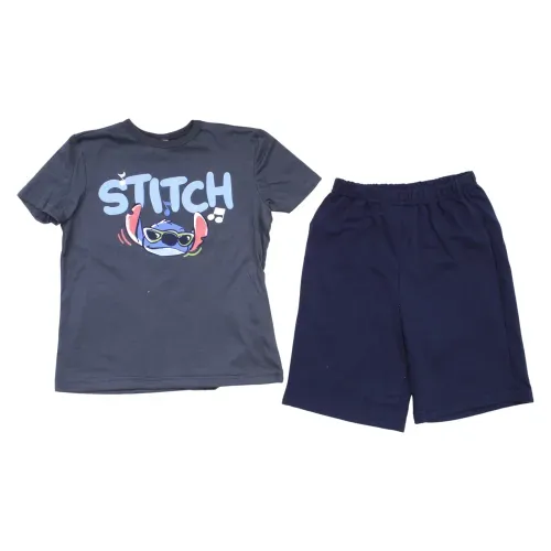 Conjunto Corto Nino Stitch