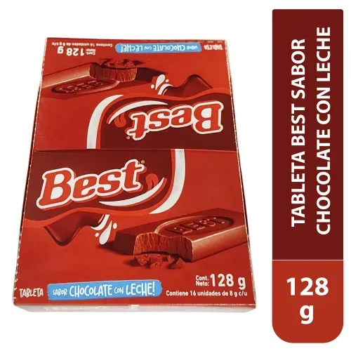 Tableta De Chocolate Best 128g